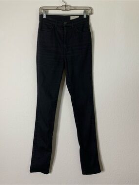Imogene + Willie womens black Elizabeth high rise skinny jeans 28